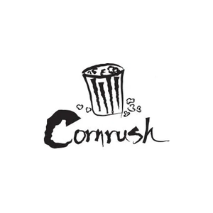 popcornrush brand logo for popcornrush.com