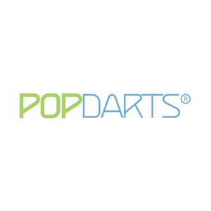 popdartsgame brand logo for popdartsgame.com