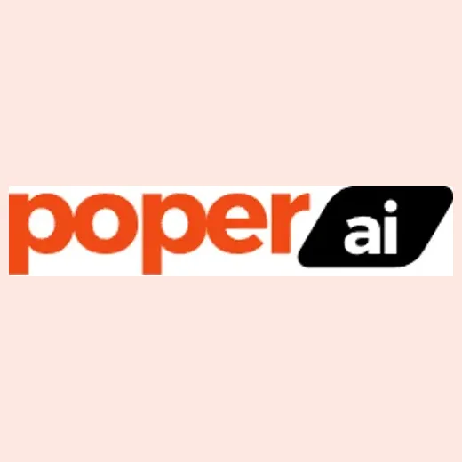 poper brand logo for poper.ai