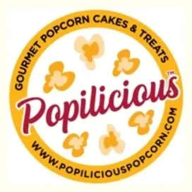 popiliciouspopcorn brand logo for popiliciouspopcorn.com