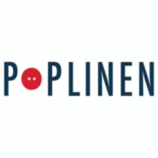 poplinen brand logo for poplinen.co