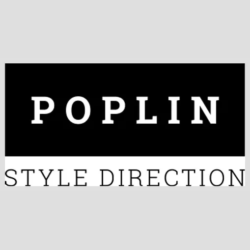 poplinstyle brand logo for poplinstyle.com