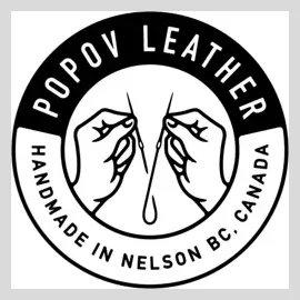 popovleather brand logo for popovleather.com