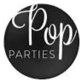 popparties brand logo for popparties.com