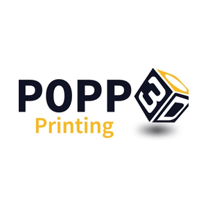 poppedprinting brand logo for poppedprinting.com