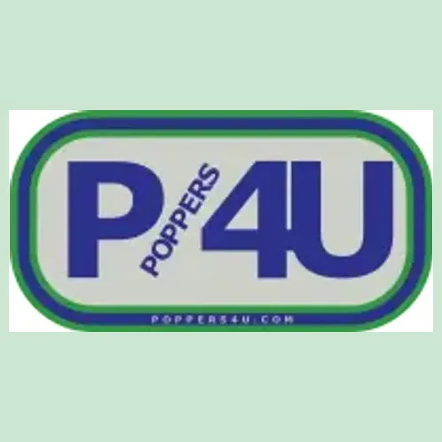 poppers4u brand logo for poppers4u.com