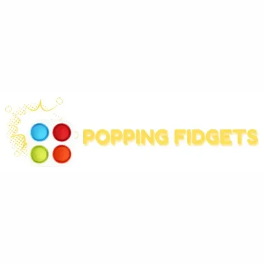 poppingfidgets brand logo for poppingfidgets.com