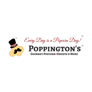 poppingtons brand logo for poppingtons.com