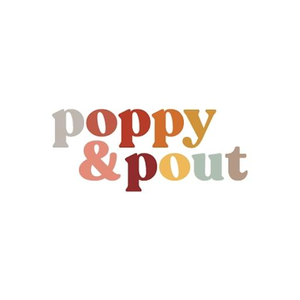Poppy & Pout brand logo for poppyandpout.com