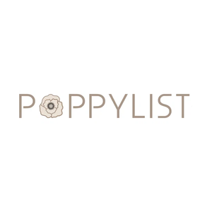 poppylist brand logo for poppylist.com
