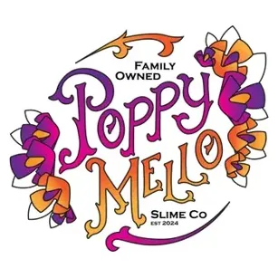 poppymelloslimes brand logo for poppymelloslimes.com