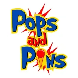 popsandpins brand logo for popsandpins.com