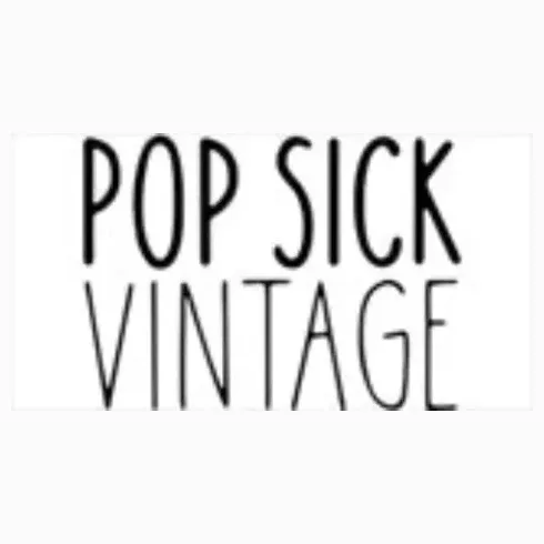 popsickvintage brand logo for popsickvintage.com