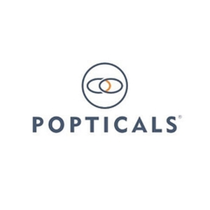Popticals brand logo for popticals.com