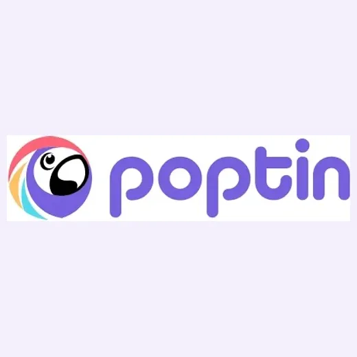 poptin brand logo for poptin.com