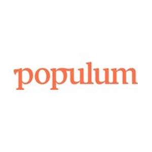 Populum brand logo for populum.com