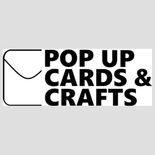 popupcardsandcrafts brand logo for popupcardsandcrafts.com