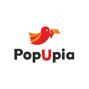 popupia brand logo for popupia.com