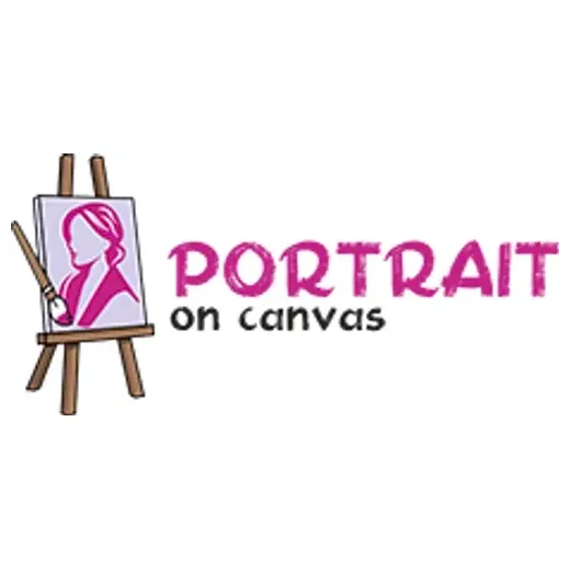 portraitsoncanvas brand logo for portraitsoncanvas.com