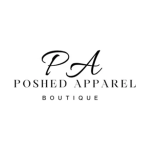 poshedapparelboutique brand logo for poshedapparelboutique.com