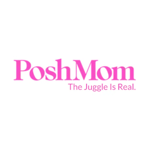 poshmom brand logo for poshmom.com
