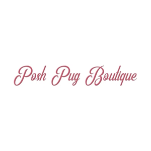poshpugboutique brand logo for poshpugboutique.com