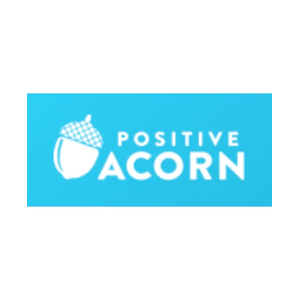 positiveacorn brand logo for positiveacorn.com