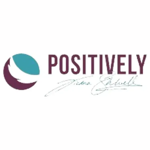 positively brand logo for positively.com