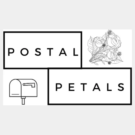 postalpetals brand logo for postalpetals.com