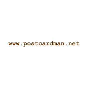 postcardman brand logo for postcardman.net