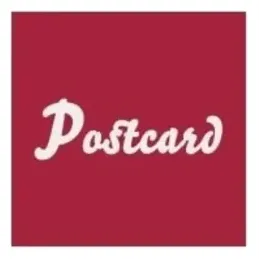 postcards brand logo for postcards.com