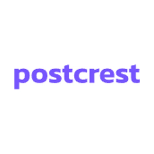 postcrest brand logo for postcrest.com
