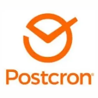 postcron brand logo for postcron.com