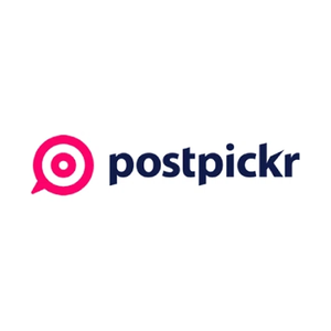 postpickr brand logo for postpickr.com