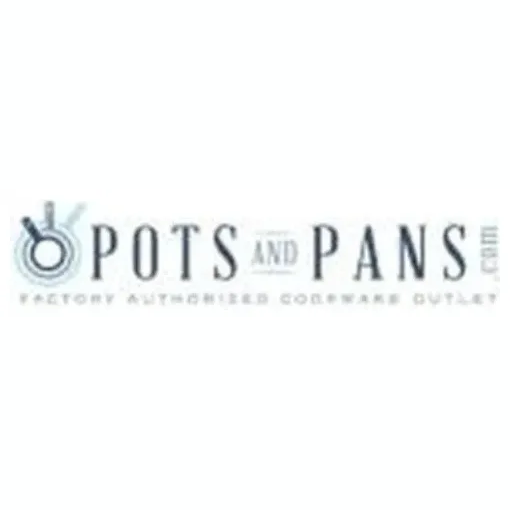 Pots and Pans brand logo for potsandpans.com