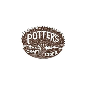 potterscraftcider brand logo for potterscraftcider.com