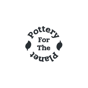 potteryfortheplanet brand logo for potteryfortheplanet.com