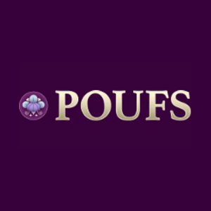 poufs brand logo for poufs.com