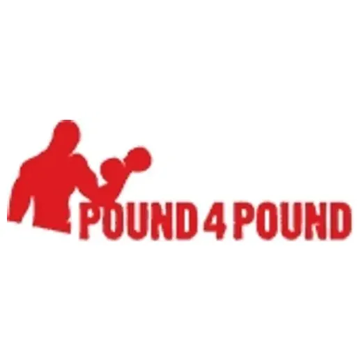 pound4poundfitnessequipment brand logo for pound4poundfitnessequipment.com