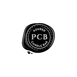 pouredcandlebar brand logo for pouredcandlebar.com