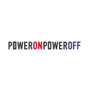 poweronpoweroff brand logo for poweronpoweroff.com