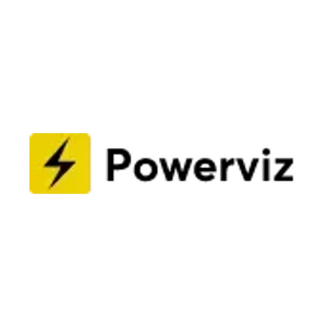 powerviz brand logo for powerviz.ai