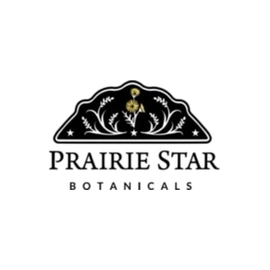 prairiestarbotanicals brand logo for prairiestarbotanicals.com
