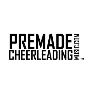 premadecheerleadingmusic brand logo for premadecheerleadingmusic.com