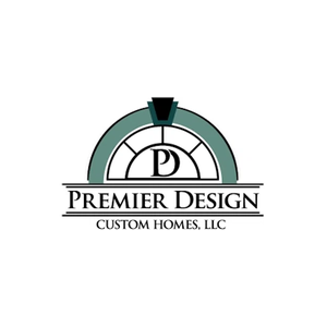 premierdesigncustomhomes brand logo for premierdesigncustomhomes.com