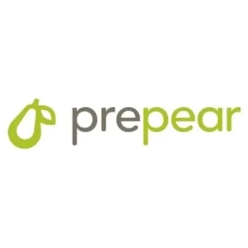 prepear brand logo for prepear.com