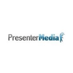 Presenter Media brand logo for presentermedia.com