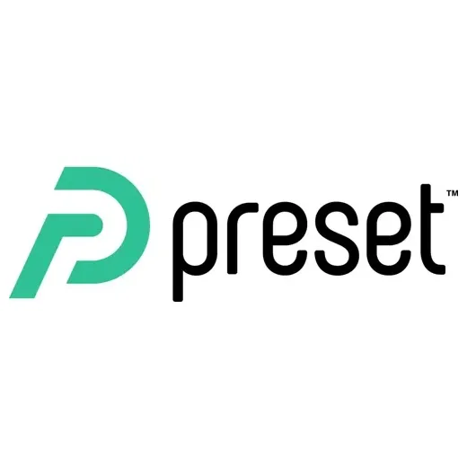 preset brand logo for preset.io