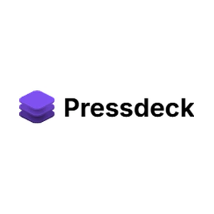 pressdeck brand logo for pressdeck.io