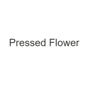 pressed-flowers brand logo for pressed-flowers.com